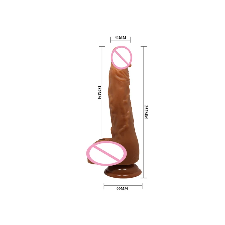 GF Skin Feeling Realistic Soft Material Huge Big Penis With Suction Cup Sex Toys Male Dildo for Women