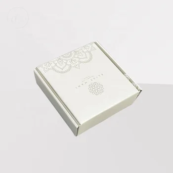Custom Jewelry Boxes with Free Shipping Recycled Materials and Sponge Liner Featuring Custom Logo and Mailer Packaging