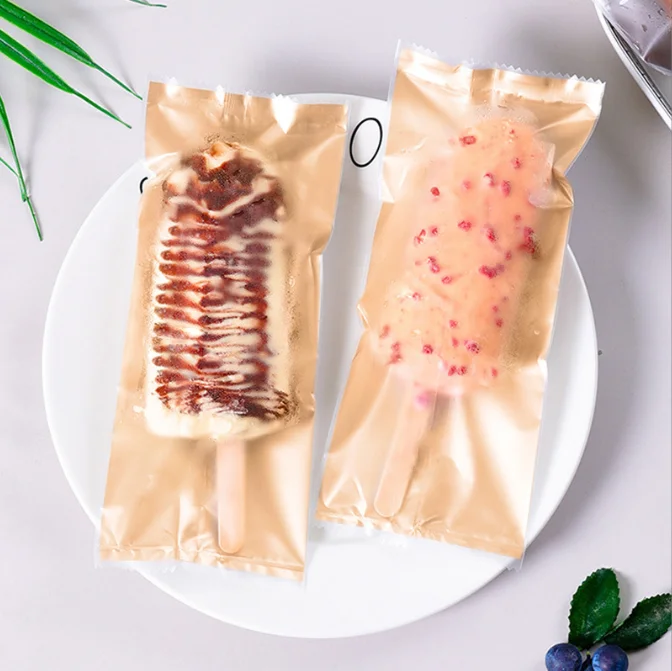 透明な透明なプラスチック製の冷凍吸盤アイスポップDIYアイス
