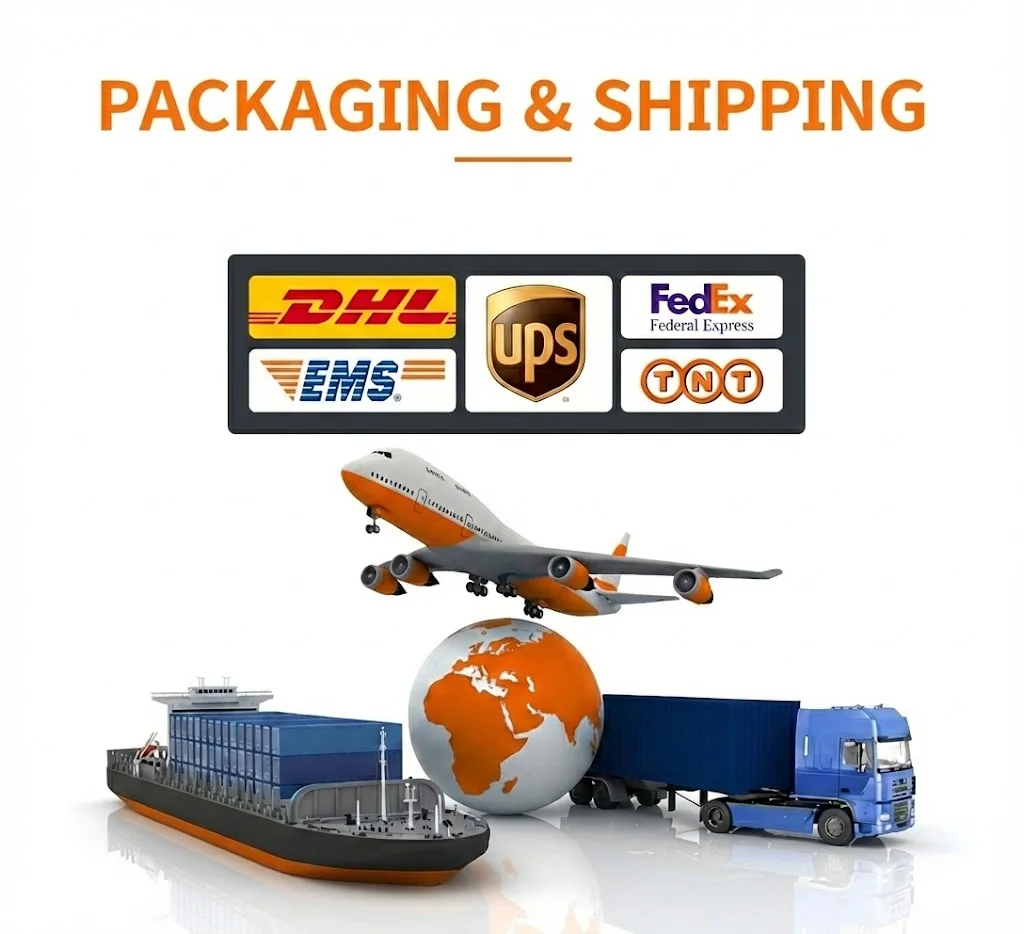 Packaging & shipping specifications