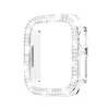 Transparent double-row diamond hollow