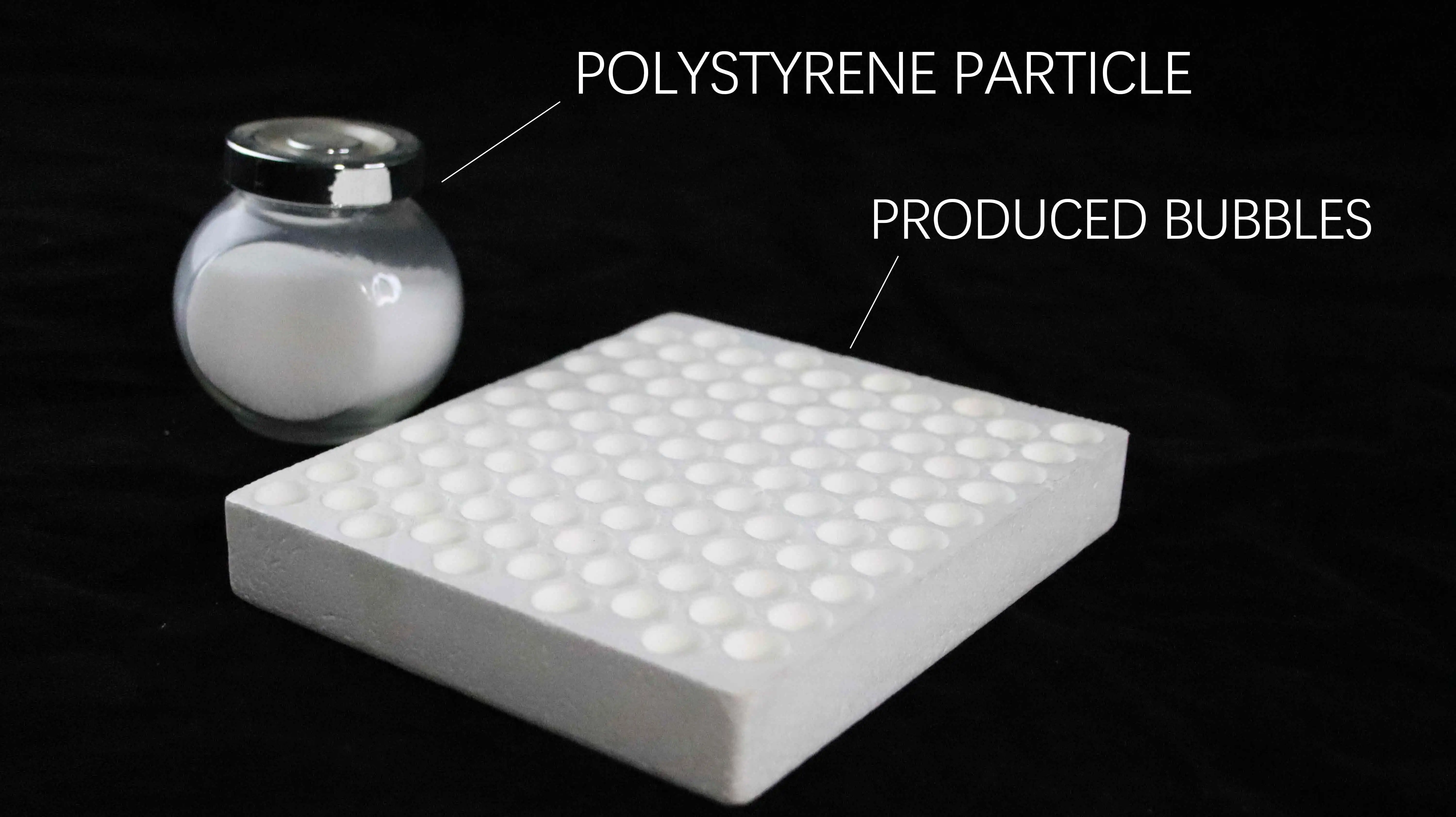 EPS Granules Raw Materials for Expandable Polystyrene Pellet for Cement Roof with EPS