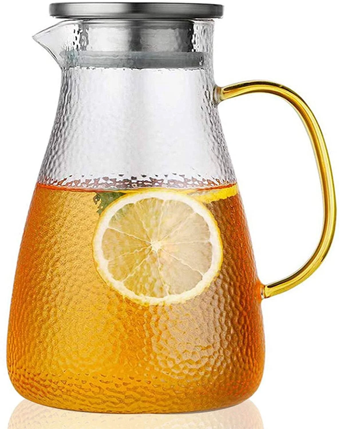 1pc 67OZ Pitcher With Lid - Beverage Serveware And Storage Container For Hot  Liquids Or Cold Drinks. Fridge Pitcher, Juice Container, Water Jug, Iced  Tea Pitcher Or Milk Pitcher
