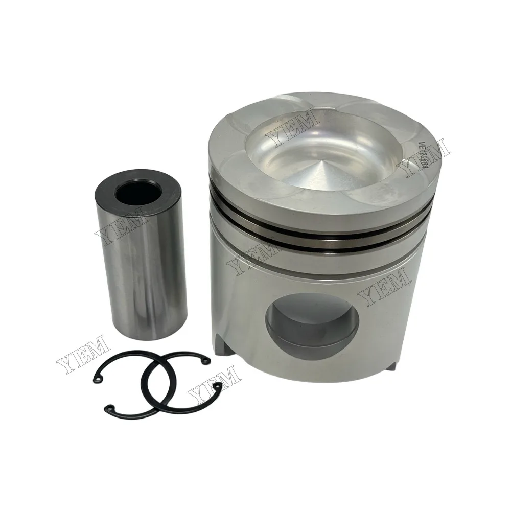 Piston Kit ME120684 ME120533 Fit for Mitsubishi 6D40 Engine 3