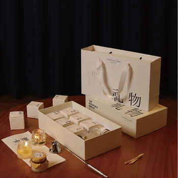 Customized Fragrance Gift Box for Snacks Candles Weddings Birthdays Valentines Christmas Packaging