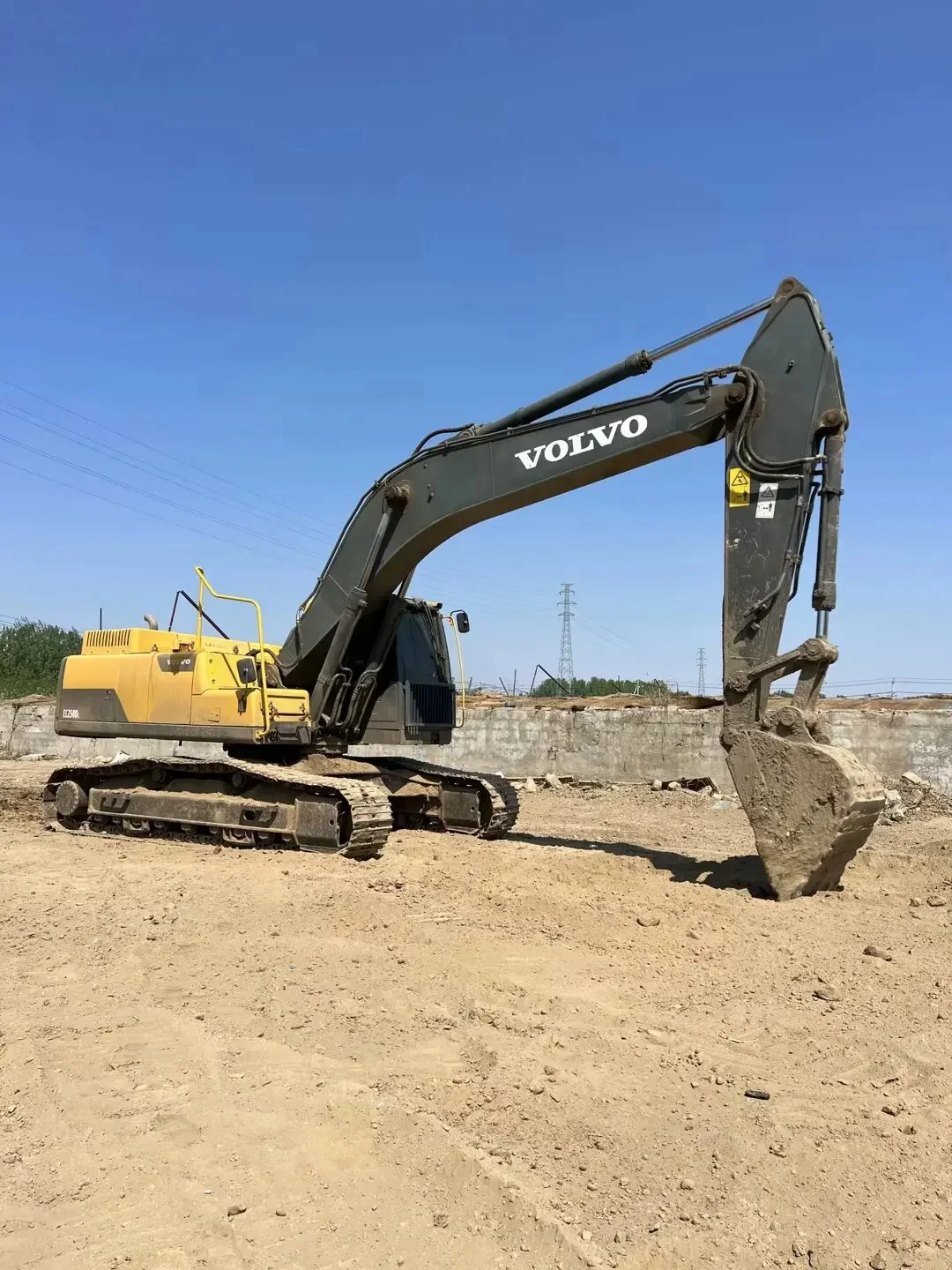 Ec250dl Original High Performance Used Volvo EC250DL Excavators 25 Ton ...