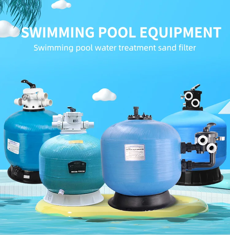 Swimming Pool Water Treatment System Fiberglass Sand Filter For