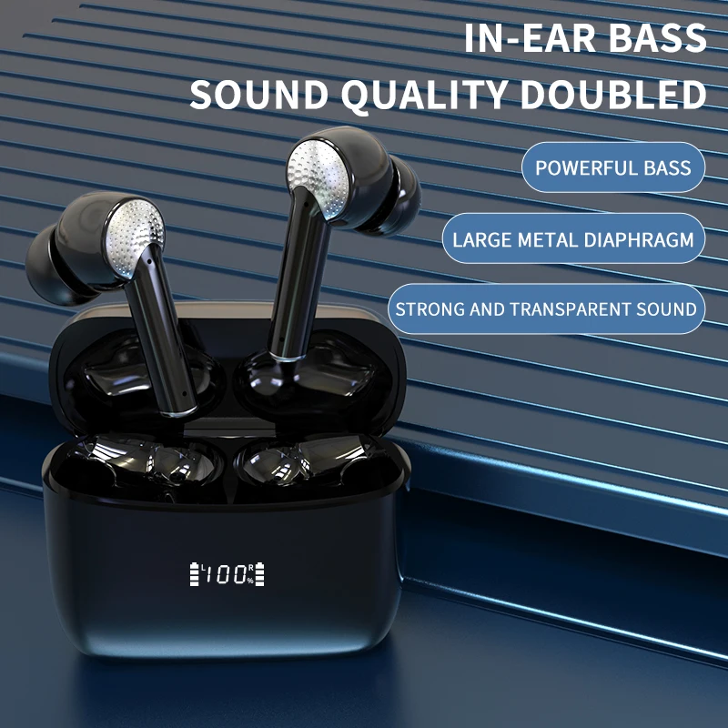 J8PRO 2nd Generation Pro TWS Wireless Earphones Air In-Ear Headbands LED  Battery Noise Cancelling USB-C Valid Serial Number