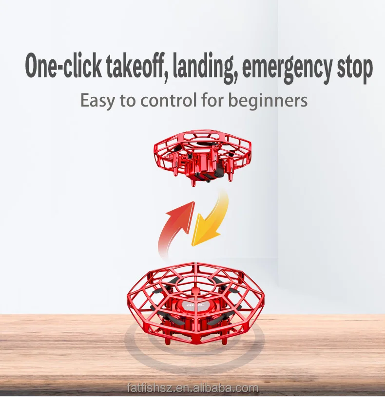 Elves 3 Rc Mini Drone Ufo Hand Controlled Flying Ball Induction Flying