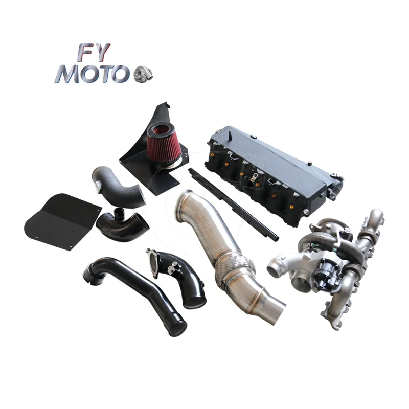 Intake Manifold + Turbocharger + Downpipe + Turbo Inlet +chargepipe + Air Intake For B58 M240I 340I