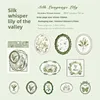 A Silk Whisper Lily of the Valley-green
