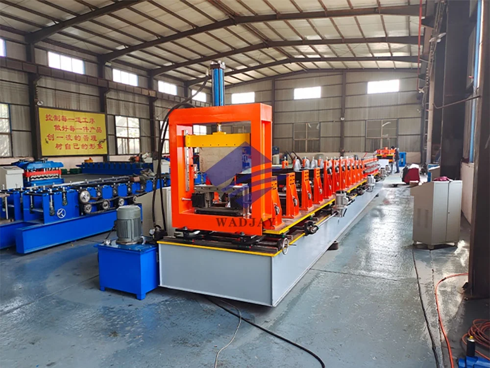 Perforated Cable Tray Making Machine Metal Cable Tray Manufacturing Machine Cable Tray Production Line