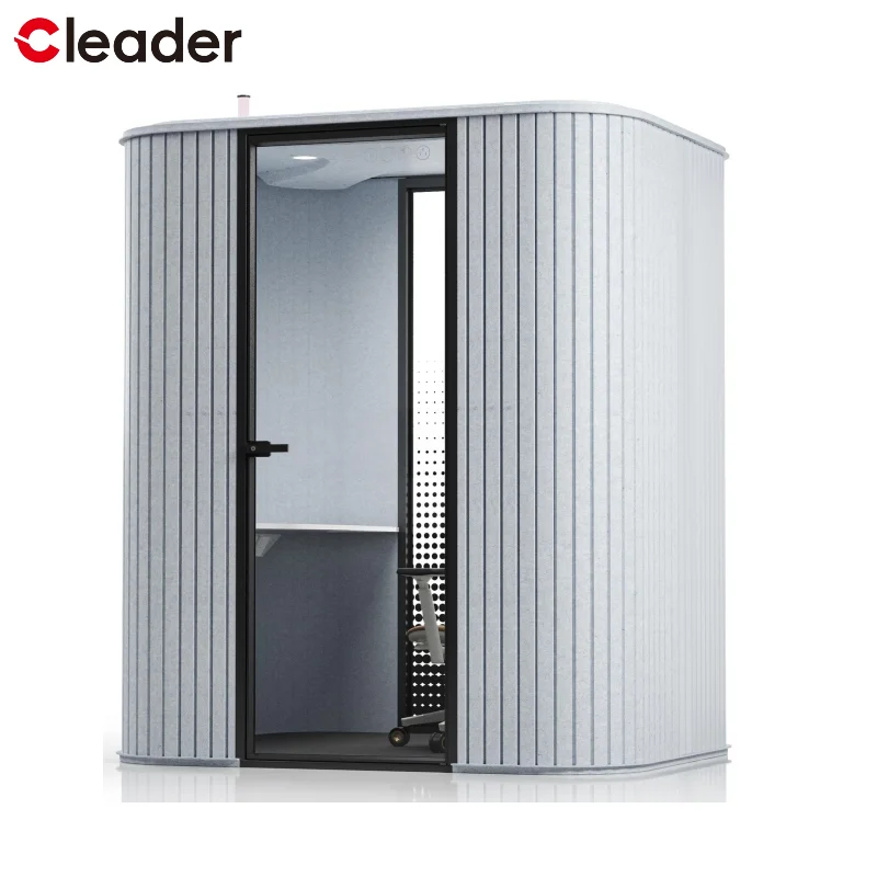 Cabine Insonorizada para Escritório – Cabine Acústica Silenciosa para Privacidade no Ambiente de Trabalho, Cabine Telefônica, Cabine Modular Silenciosa e Privada para Vestiários