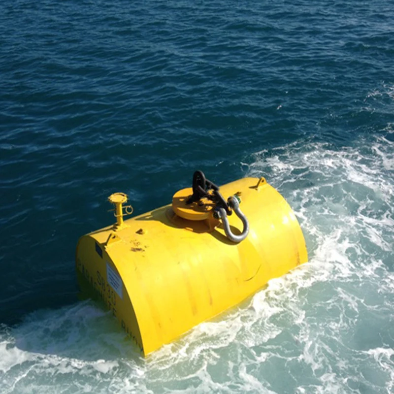 Factory Price Cylindrical Mooring Steel Buoy With Crucifix Or Tie Up