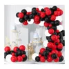 Rosso nero bianco