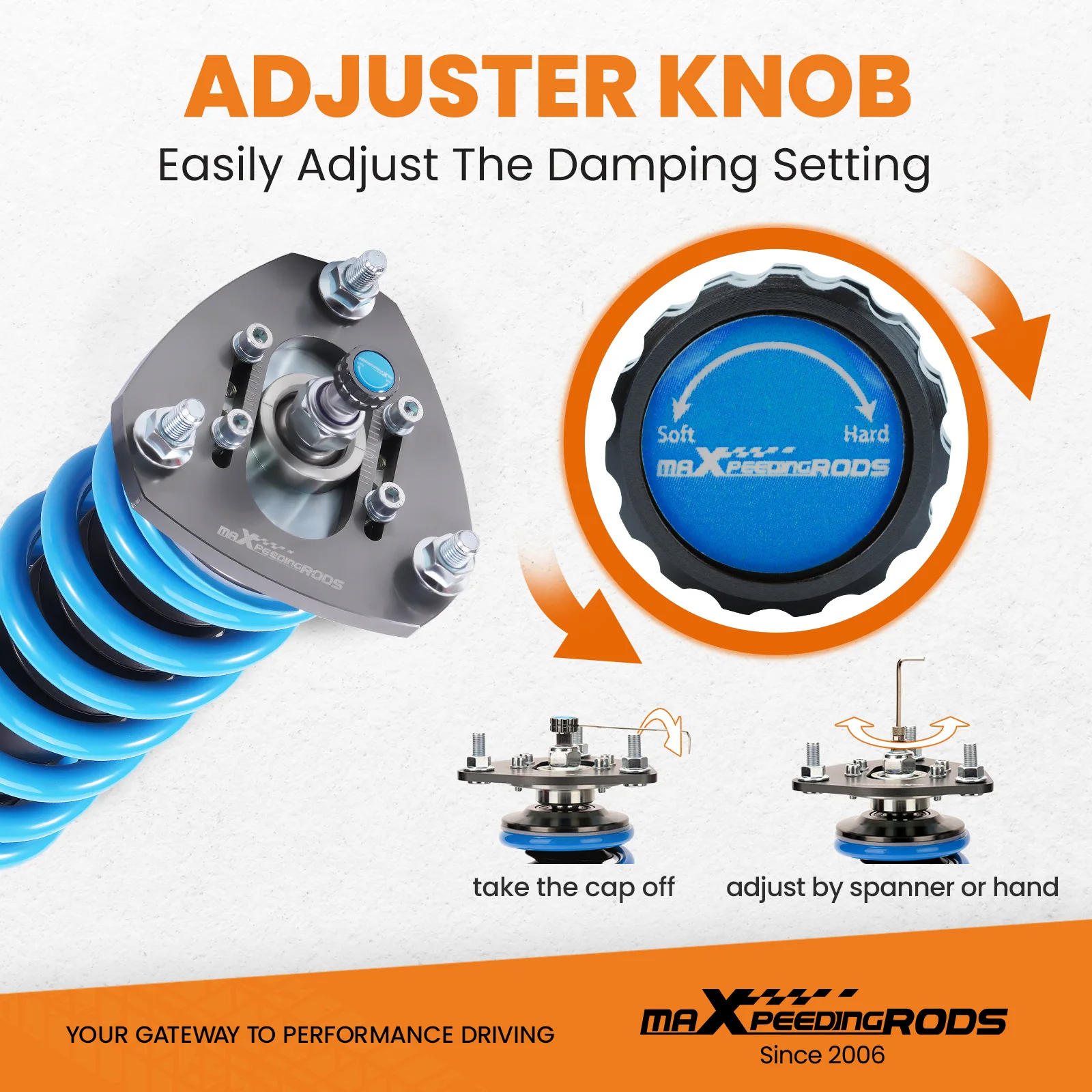 Maxpeedingrods Coilover Suspension for Mitsubishi Lancer EVO