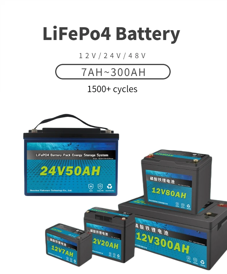 Lifepo4 Ev Lithium Ion Phosphate Batteries For Electric Bike 12v 200ah ...