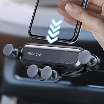 High Quality Gravity Adjustable Car Mount Phone Holder Creative Auto Mobile Phones Bracket Flexible Car Holder For Cell Phone