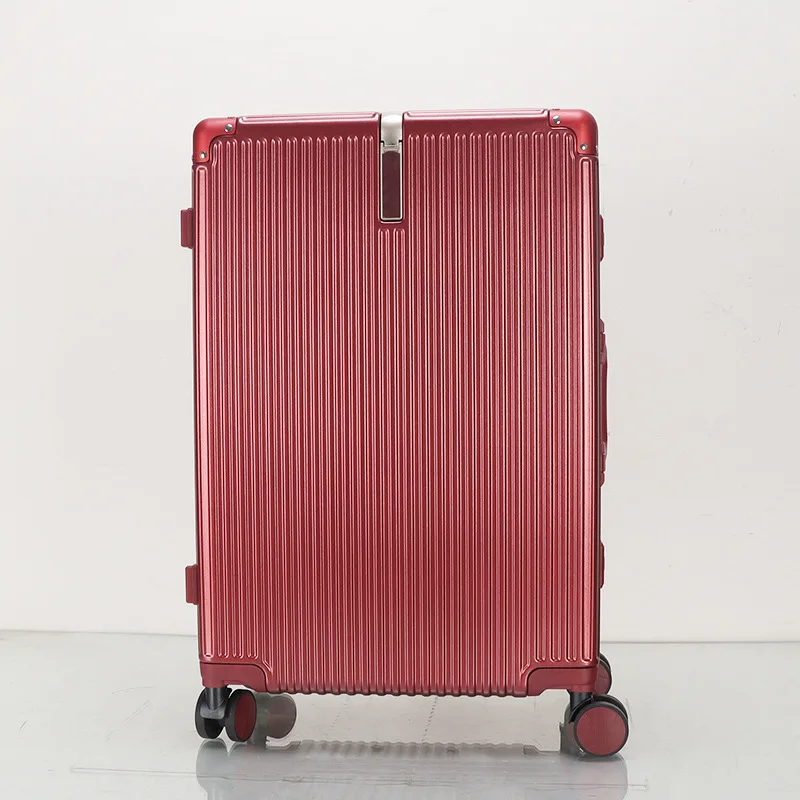 がある】 Yx16838美しいスーツケースabsアルミフレームトラベルバッグ