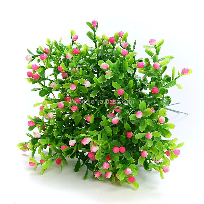 Mfl710 Wholesale Artificial Flowers Green Plant Small Potted Flower