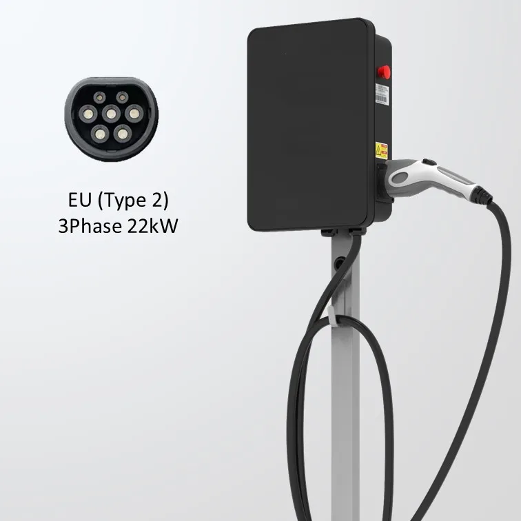 Type 2 32a 22kw 3 Phase Ev Car Charger Electric Vehicle Charging Station Mennekes Iec 62196 Type 3282