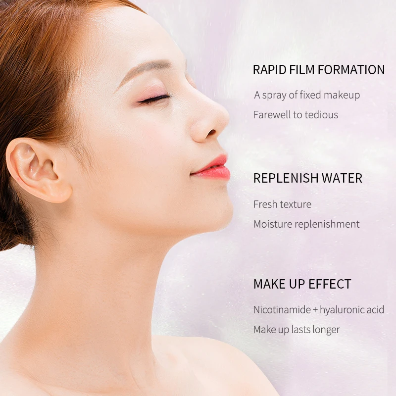 VEZE Quicksand Make up Moisturizing Toner Sweatproof Oil Control Moisturizing Spray Sunscreen Facial Spray