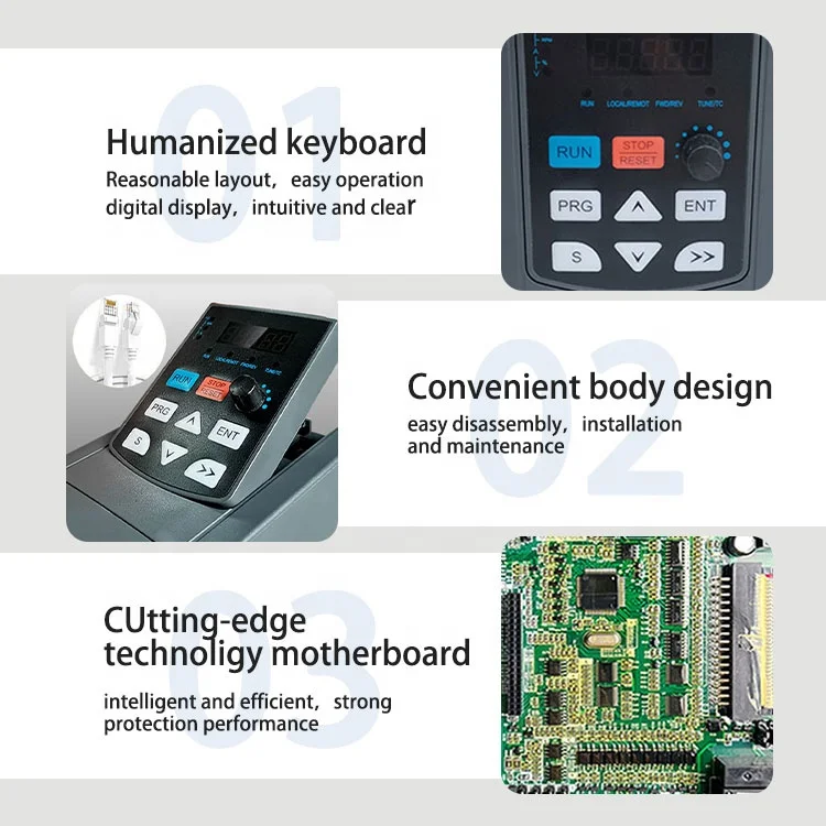 Миниатюрный низкий частотно-регулируемым приводом 220 В однофазный в 3-х фазный 380v преобразователь частоты vfd привод для