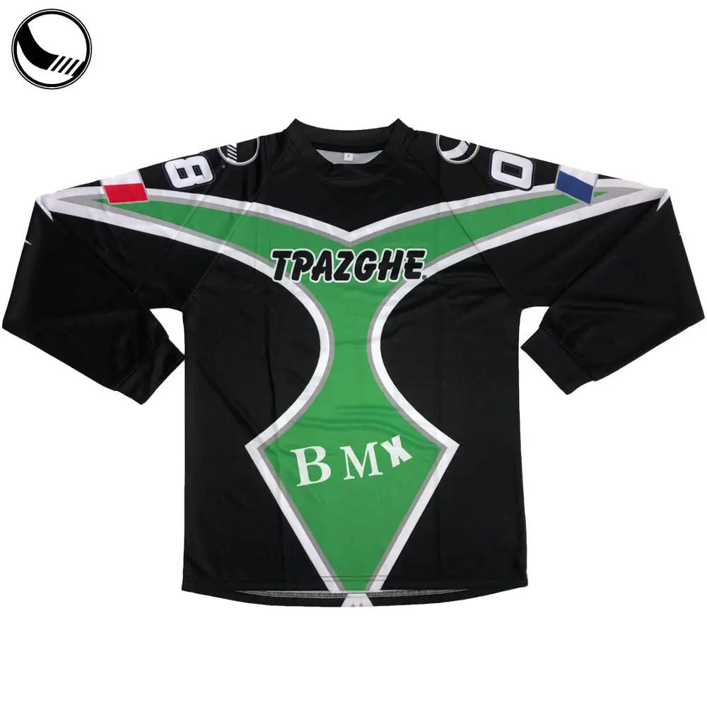 Team Quick Dry Sublimated Long Sleeve Motocross Jersey