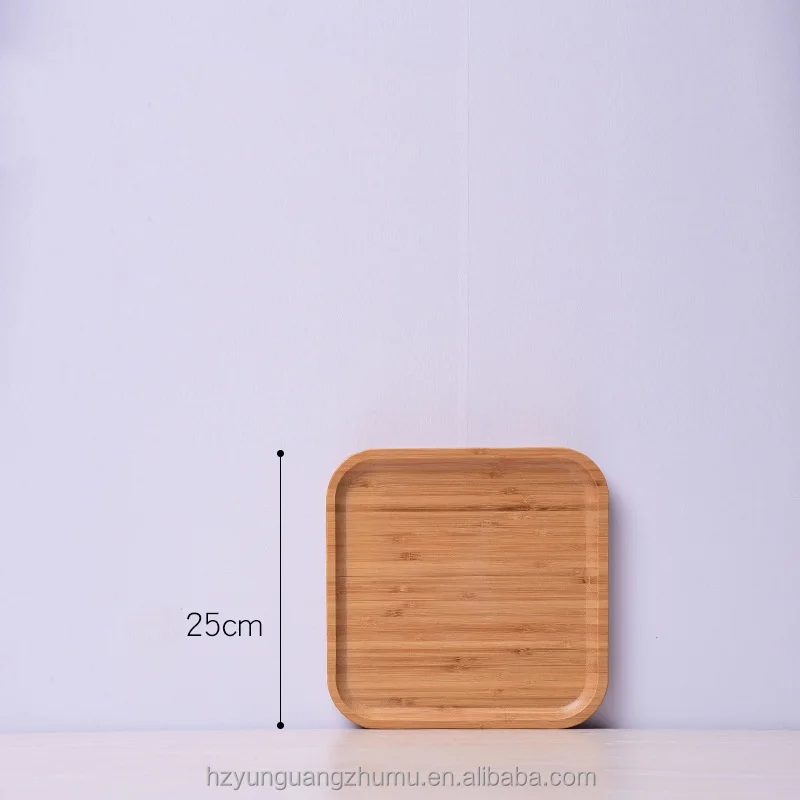 Factory Direct Sales New Chinese Style Beech Tea Trays Solid Wood Square Wooden Pallets with Engraving Carving Type
