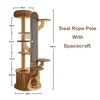 Palo in corda di sisal + astronave