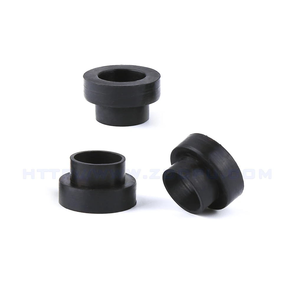 High Temperature Custom Epdm Nr Nbr Sbr Fkm Bushing Parts, Rubber Damper Silicon Bushing