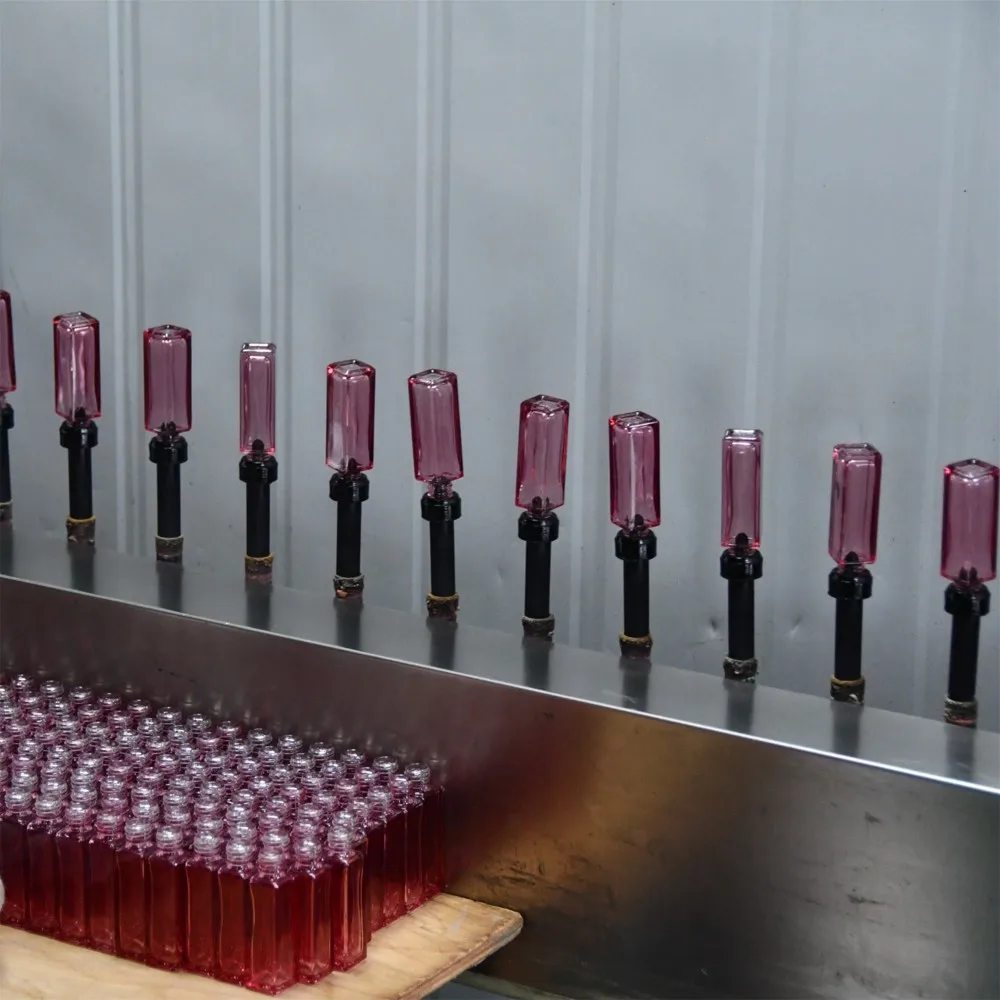 Transparent 500ml Square Glass Liquor Bottle Vodka Whiskey Gin Tequila