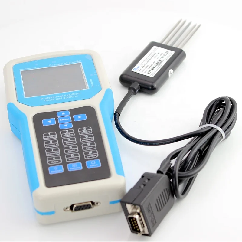 SENTEC Portable SEM2260 Soil Temperature Humidity PH EC NPK 7In1 Multiple Parameters Sensor RS485 Detector for Agriculture Farm