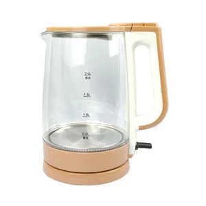 High Quality Electric Kettle with Auto Shutoff and 360° Base 2L Glass Cordless Temperature Control Kettle for Kitchen Use