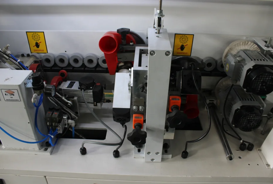 Furniture Cabinet Edge Banding Machine LB230 Automatic Wood Door Edge Bander Banding Machine for PVC