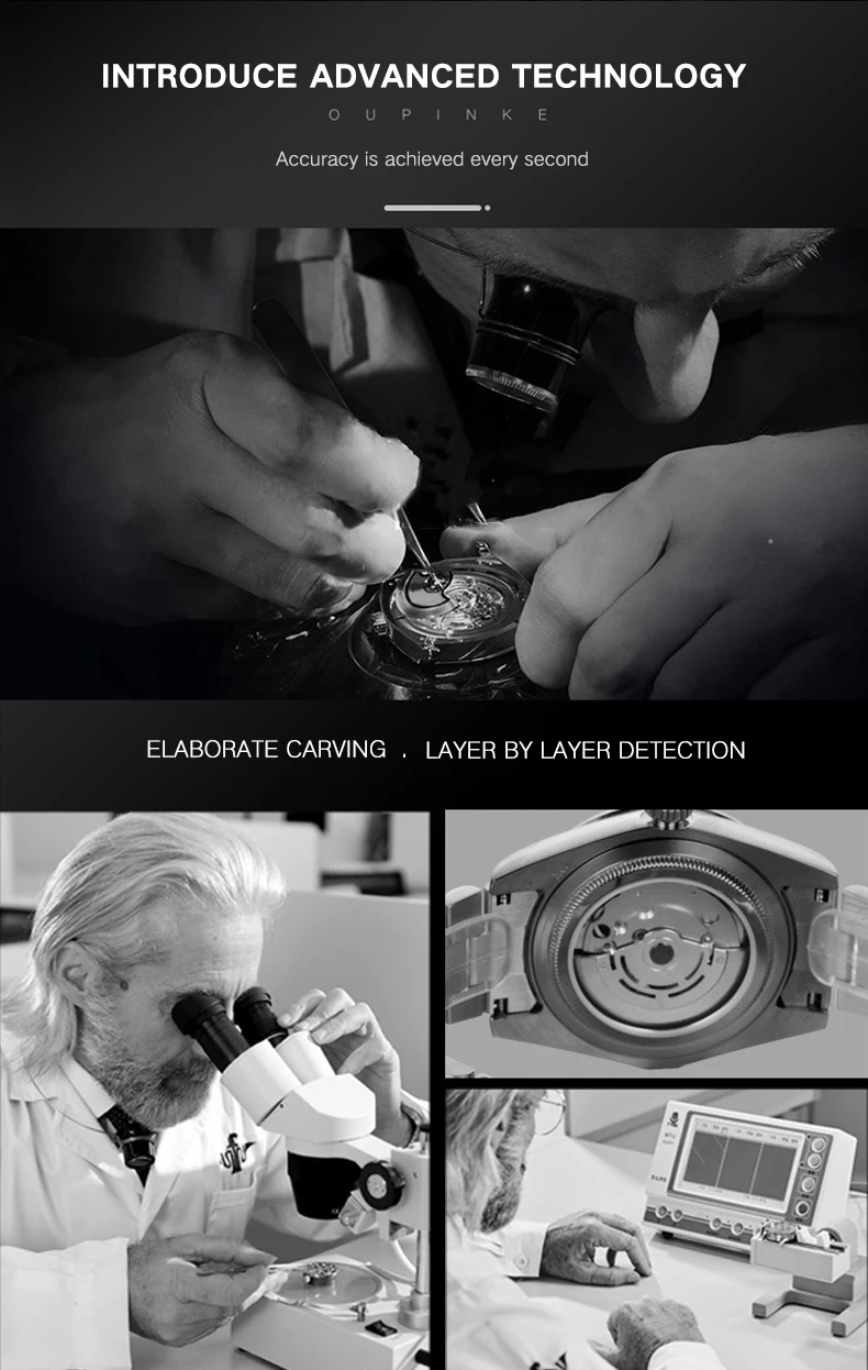 Men's Automatic Mechanical Watch Vintage Rhinestone Skeleton Design_voghion.com