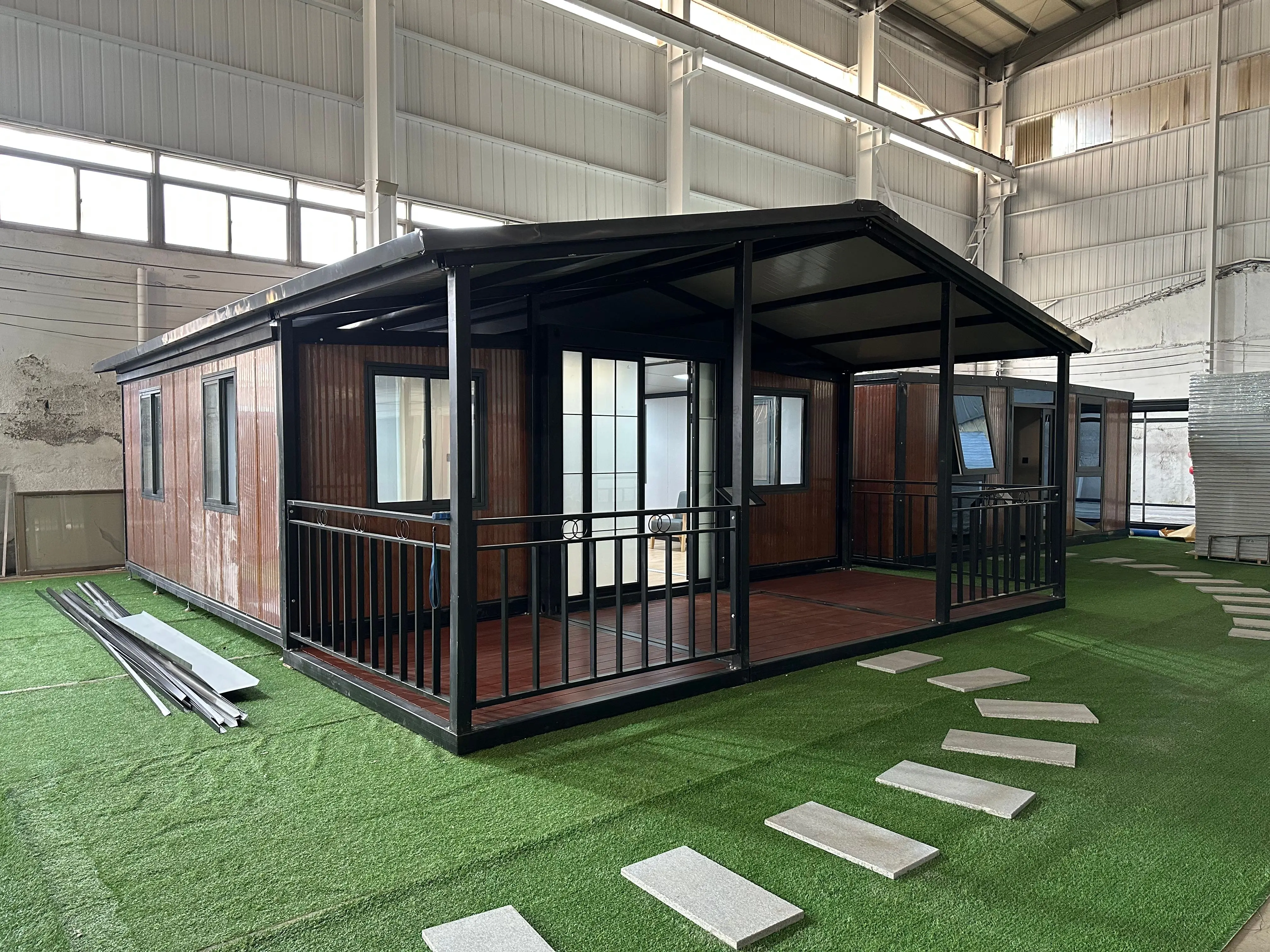 Quick Installation 20ft 40ft Steel Frame Folding Customized Color ...