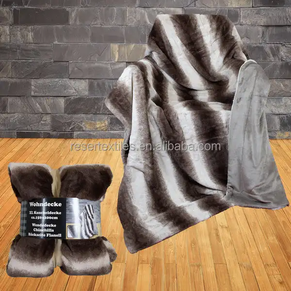 Cozy Soft Knitted Solid Faux Fur Throw Blanket Thick Sherpa Fleece 100% Polyester Anti-Dust Mite Men Women Winter Warm Modern