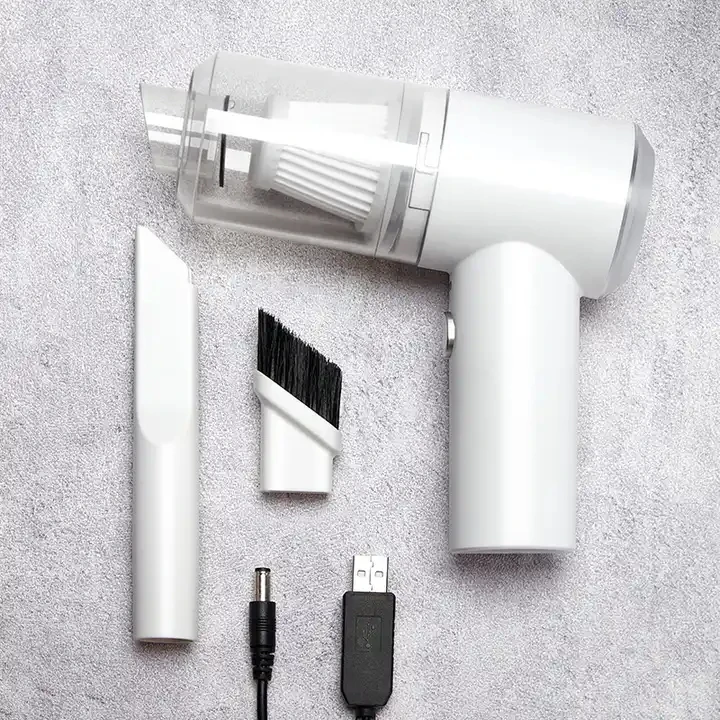Hand Wireless Rechargeable Home Car Washer Mini Vacuum Cleaner for Car