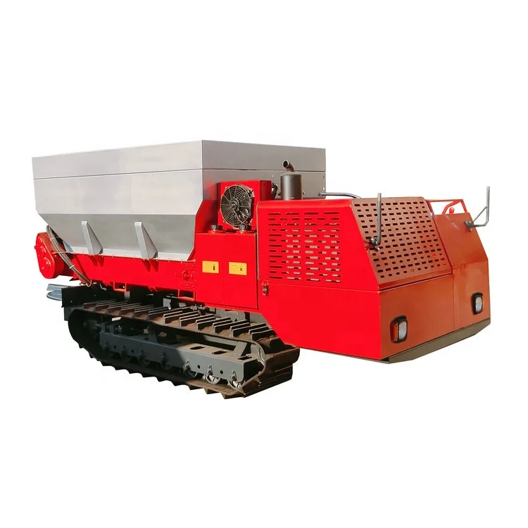Self-propelled Manure Spreader Tracked Manure Spreader Machine Lime Spreader Trucks Sale