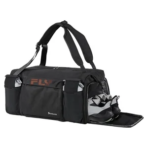 Custom Overnight Weekender Duffel Gym Bag Sneaker Bag for Travel Waterproof Fitness Workout Sports Bag with Shoes Compartment