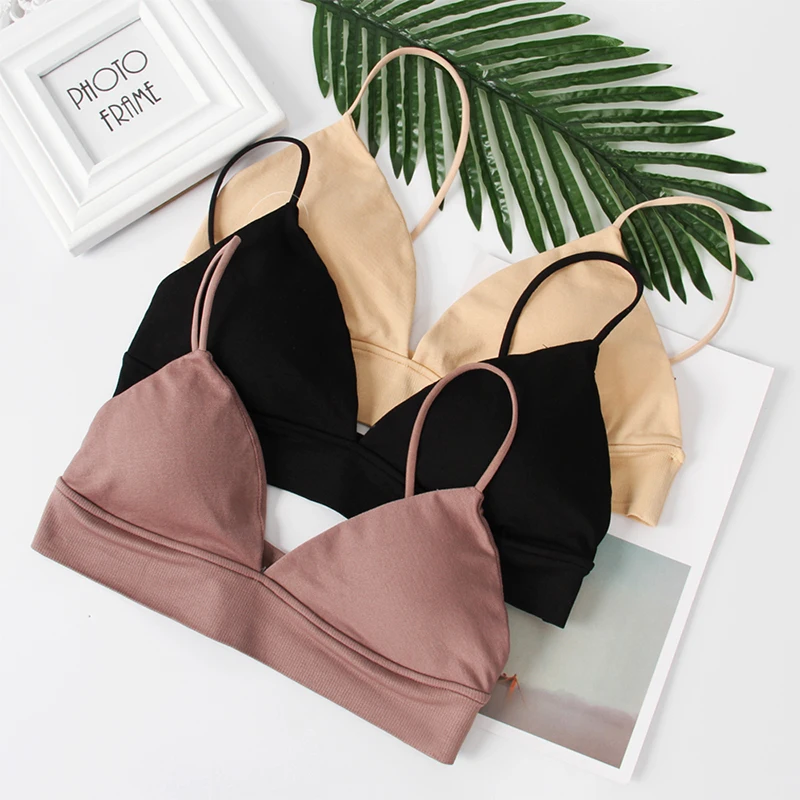 Seamless Underwear Push Up Bra Women Top Sexy Bras Without Frame Thin ...