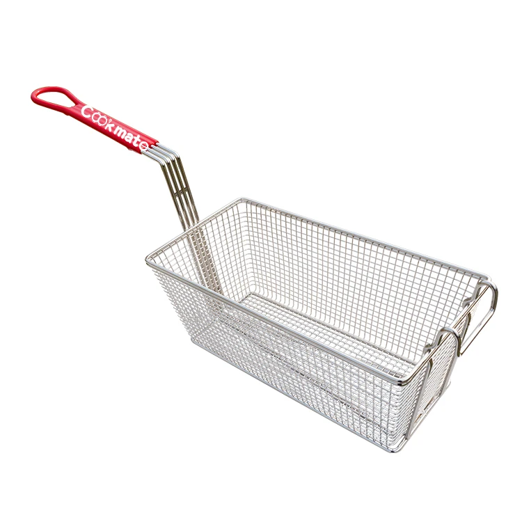 Perfect Size for Mesh Baskets China Manufacture Non-Stick Chef Deep Fryer Basket