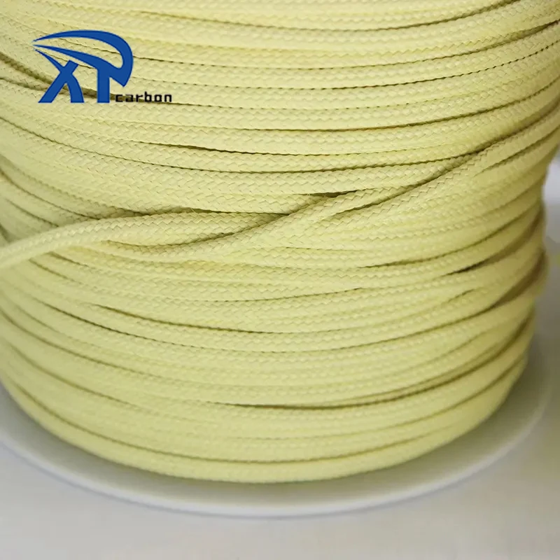 Fireproof Corda Aramida Cord Braided Kevlars Aramid Rope 2mm 3mm 10mm for Rescue protection