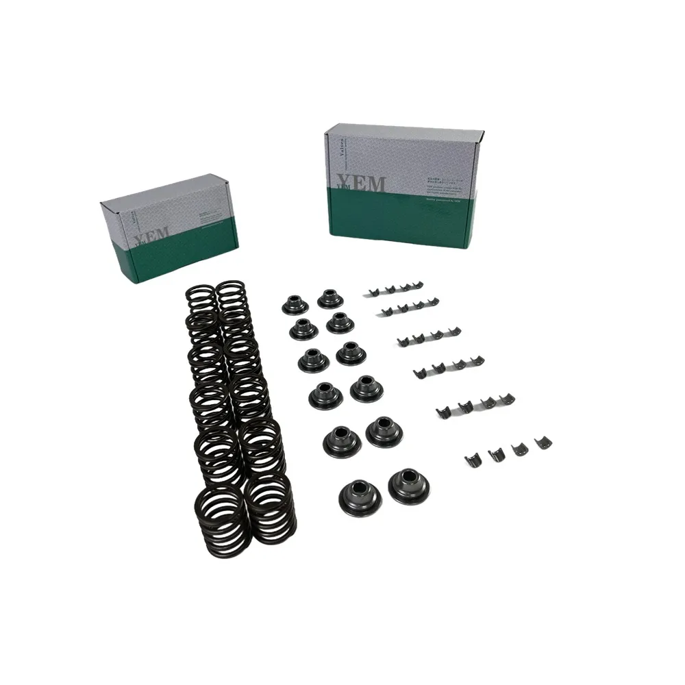 Valve Spring Kit Spring Seat & Retainer 8DC10 Excavator for Mitsubishi Aftermarket Engine Spare Parts
