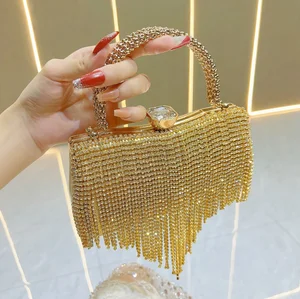 Rhinestones Wedding Bags Women Clutch Handbags Wholesales Ladies Party Handbag Crystal Diamond Evening Clutch Bags for Women