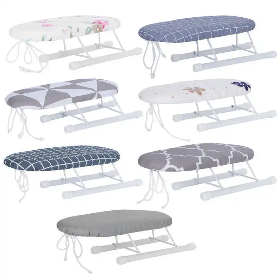 7 Types Mini Ironing Board Foldable Sleeve Cuffs Collars Ironing Table For  Home Travel Use