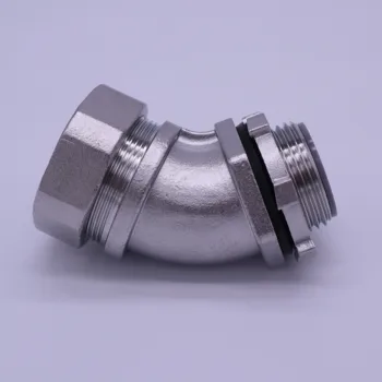 High Quality FTY Directly Sale Yeallion 3/4" SS316 Flex Connector 90 Deg