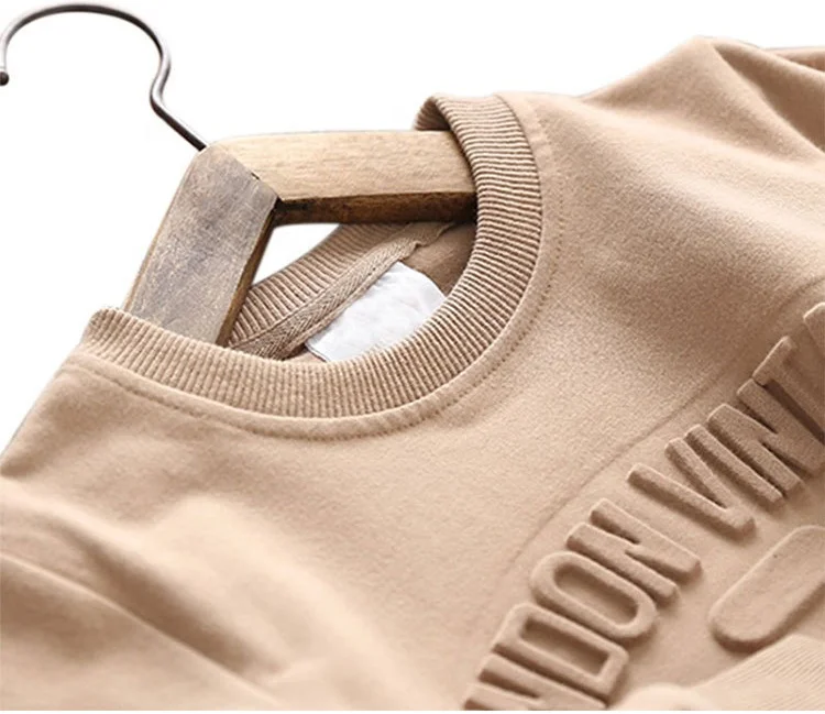 2022 Custom Made Your Own Logo Sweatshirt 3D Embossed Sweatshirt 3D Embossed Hoodies