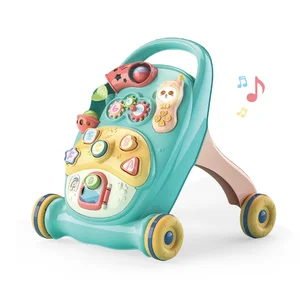 EPT Toys Multifunctional Plastic Baby Walkers Baby Strollers Musical Educational Baby Learning Toys